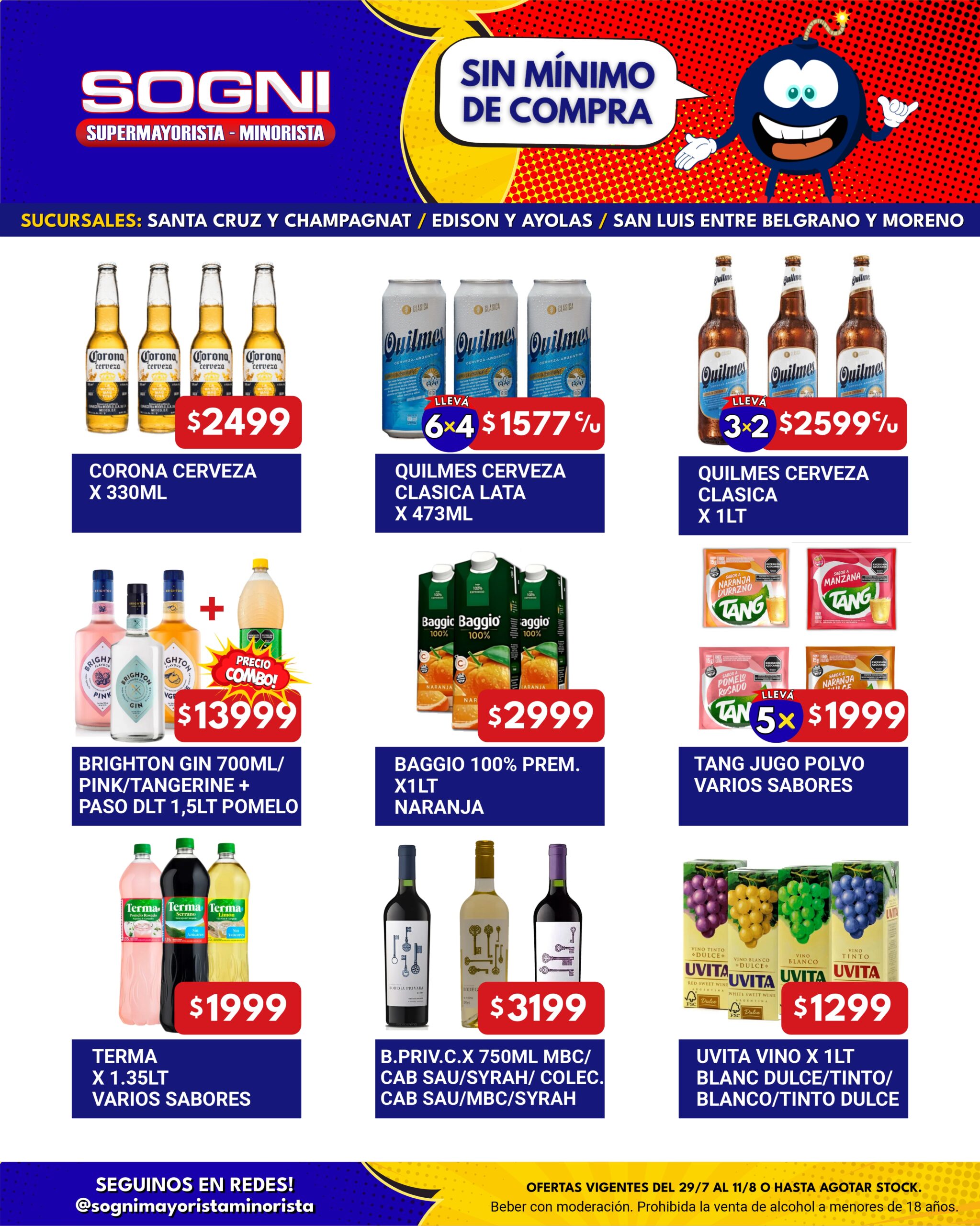 bebidas