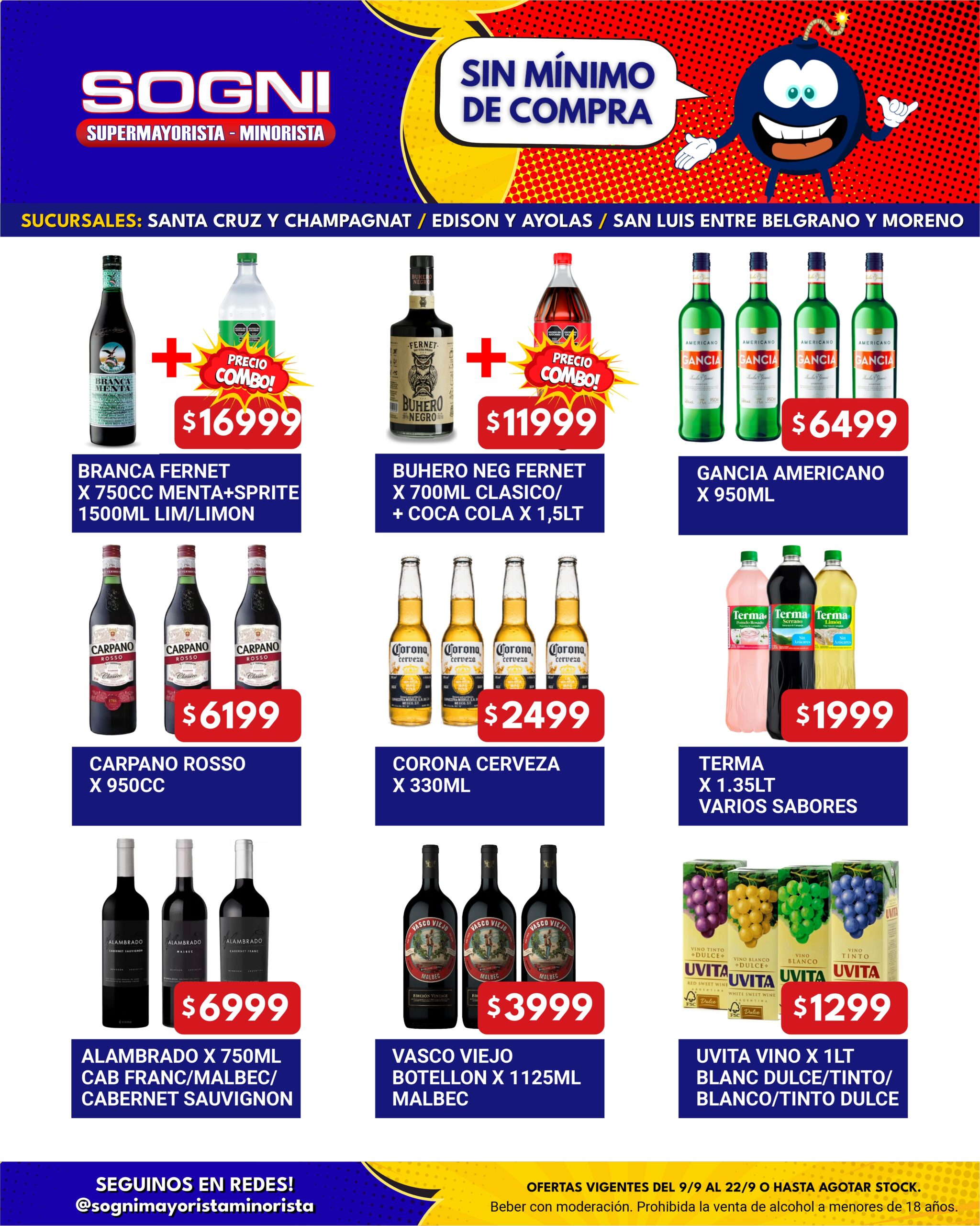 bebidas