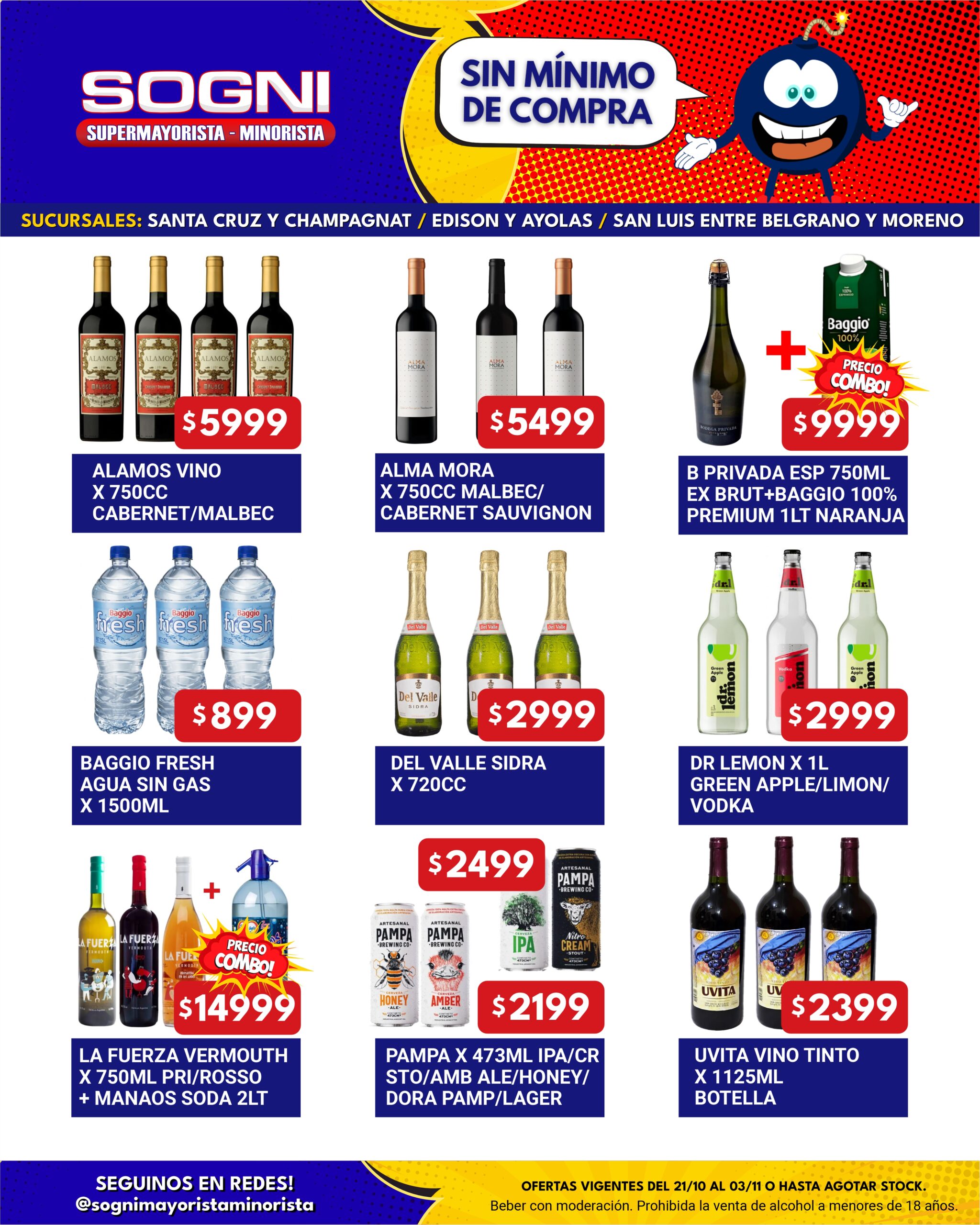 bebidas